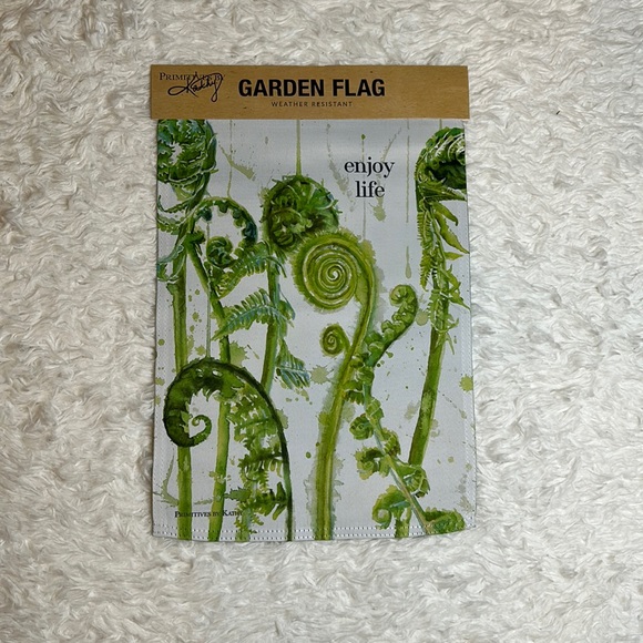 Primitives By Kathy Weather Resistant Enjoy Life Garden Flag - Picture 4 of 8